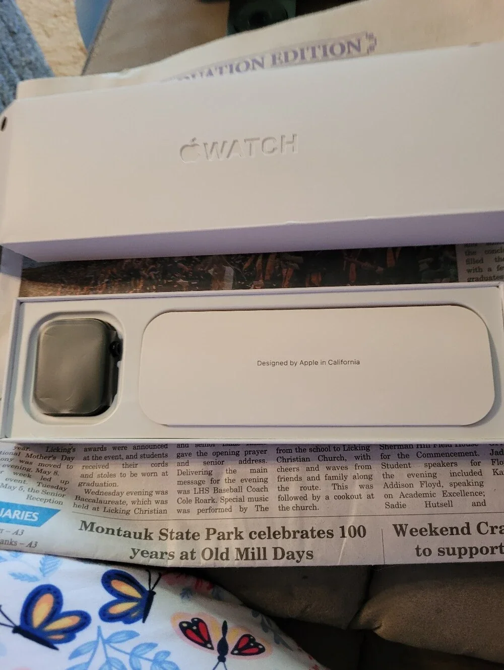 APPLE SERIES 11 46 MM Smartwatch with Black Silicone Band GPS Only